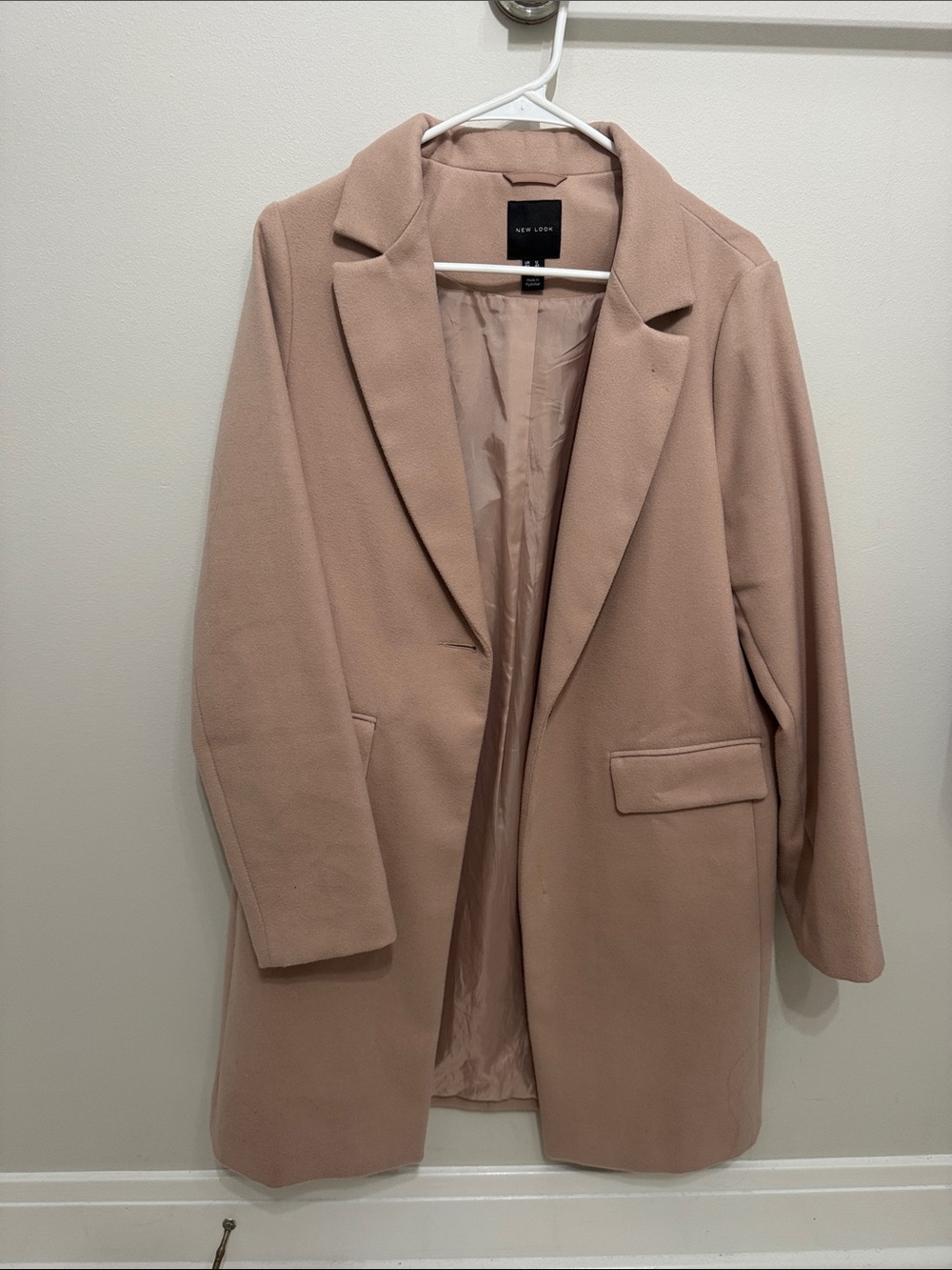 New Look Dusty Rose Trench Coat